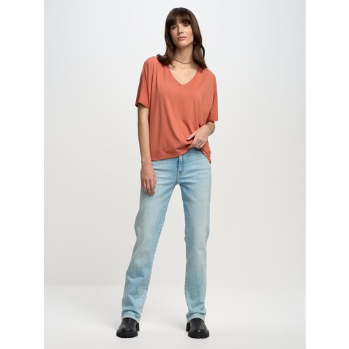Big Star Woman&amp;#039;s V_neck_ss T-shirt 152335 704 Slike