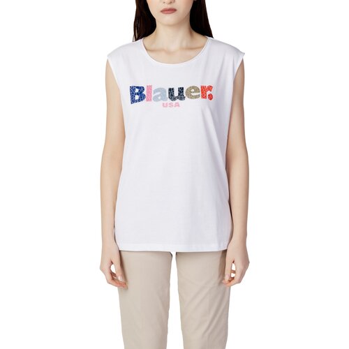 Blauer LOGO FRAMMENTATO 23SBLDH03283 Bijela Slike