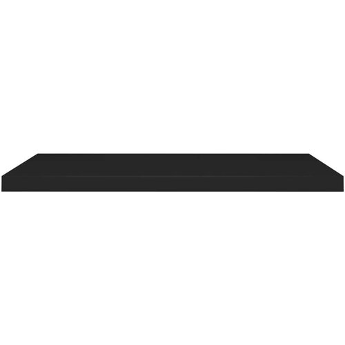 VidaXL plutajuća zidna polica crna 90 x 23,5 x 3,8 cm MDF Slike