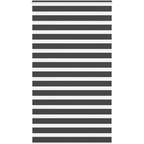 vidaXL idaXL Zebra senčilo črna 135x200 cm tkanina širina 130,9 cm poliester Cene