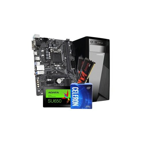 GNC JOB WIN 10 PRO Intel Celeron G5905 3.5GHz, MB H410M S2H, RAM 8GB 2400MHz, SSD 480 GB, EZ COOL SA NAPAJANJEM 500W , 2Y Cijene