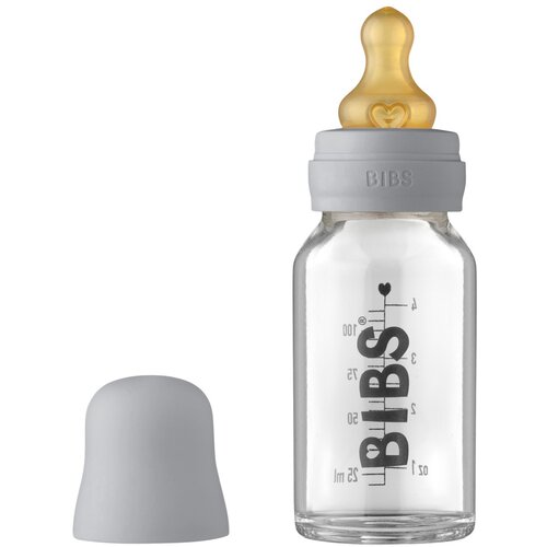 Bibs Baby Glass Bottle 110 ml steklenička za dojenčke Cloud 110 ml Cene