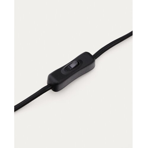 Kave Home Crna metalna stolna lampa (visina 49 cm) Manie &amp;ndash; Slike