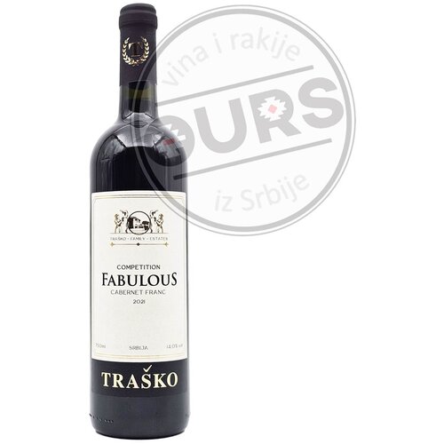  Traško Fabulous Cabernet Franc 0,75L Cene