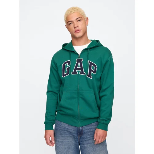 GAP Zip Hoodie Logo - Men's