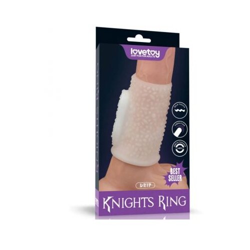 Lovetoy Vibrating Spiral Knights Ring LVTOY00600 Slike