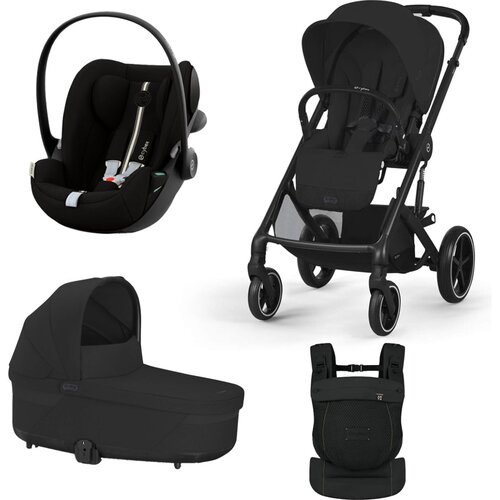 Cybex Voziček 3v1 Balios bundle + AMYA moon black Slike