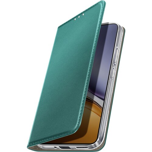 AVIZAR Folio etui za Realme 14T / P3 z držalom za kartice in funkcijo video stojala, Temno zelena, (5000189990) Cene