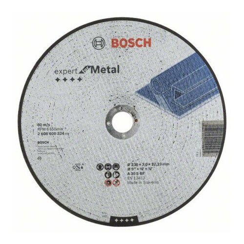 Bosch rezna ploča ravna expert for metal A 30 S BF, 230 mm, 3,0 mm ( 2608600324 ) Slike