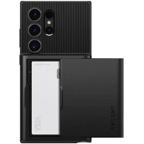  Maska Spigen Slim Armor CS za Samsung Galaxy S24 Ultra - crna Cene