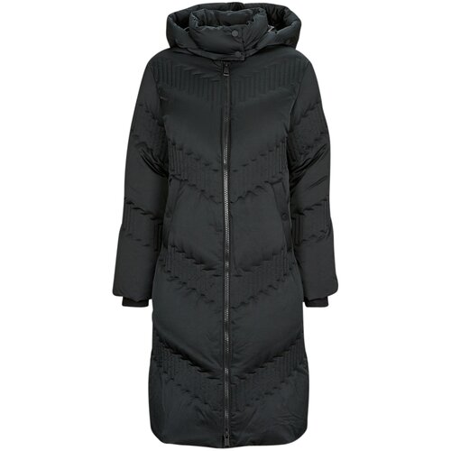 Guess IDA LONG DOWN JACKET Crna Slike