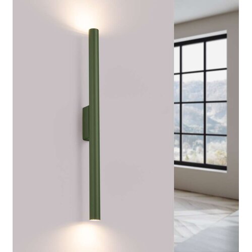  Sollux SL.1523 - Zidno svetlo PASTELO 2xG9/8W/230V zelena Slike