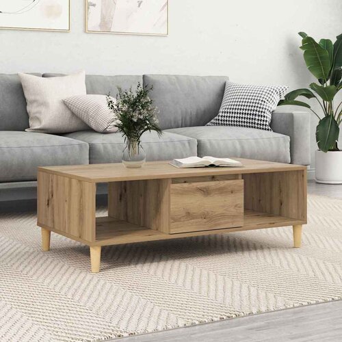  Kava Stol Umjetnički hrast 102 x 55 x 35 cm Konstruirano drvo Cene