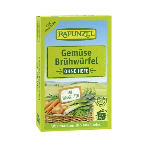 Rapunzel Bio zelenjavne jušne kocke, brez kvasa