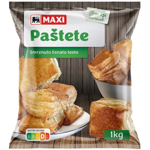 Maxi Smrznuta pasteta 1kg Cene