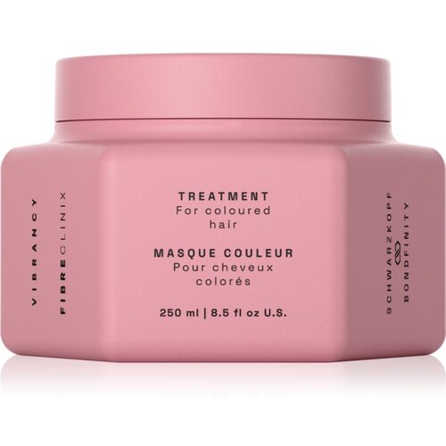 Schwarzkopf Professional Fibre Clinix Vibrancy Treatment regeneracijska maska za barvane lase 250 ml Slike