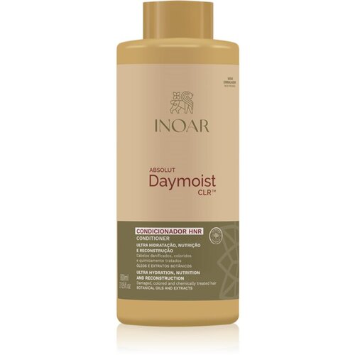 INOAR Absolut Daymoist Conditioner hidratantni regenerator za o&amp;scaron;tećenu, kemijski tretiranu kosu 800 ml Slike