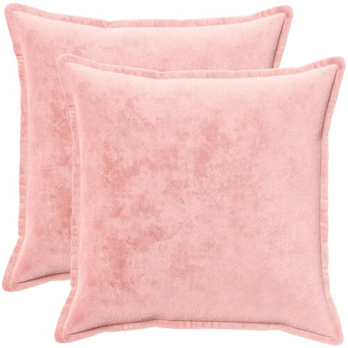  Presvlaka za jastuk 2 pcs HOUTEN Ružičasta 60 x 60 cm Flanel Cijene