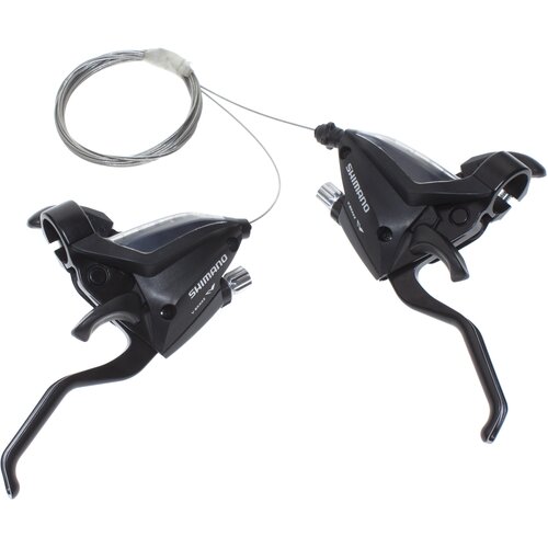 Shimano EF50 ručice menjača/kočnice za bicikl, 3/7 brzine, crne Slike