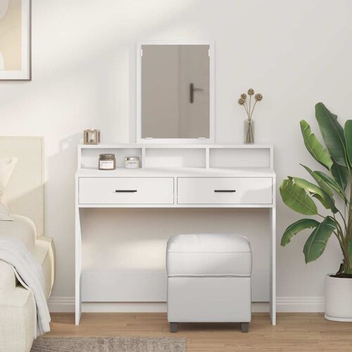  Toaletni stol Bijelo 100 x 41 x 140 cm Konstruirano drvo Cene