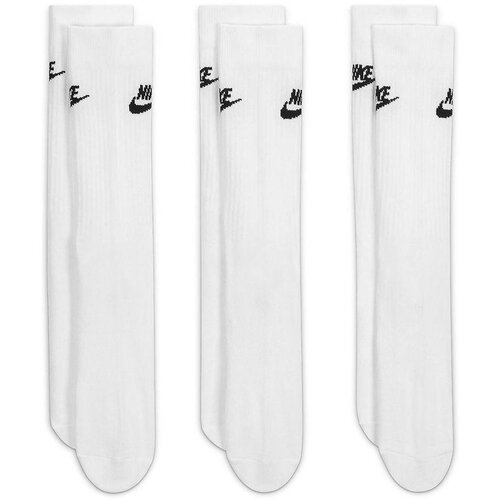 Nike Sportswear Everyday Essential Crew Socks 3-Pack White/ Black Slike