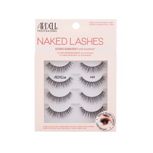 Ardell naked Lashes 420 umjetne trepavice za prirodan izgled 4 kom nijansa Black Slike