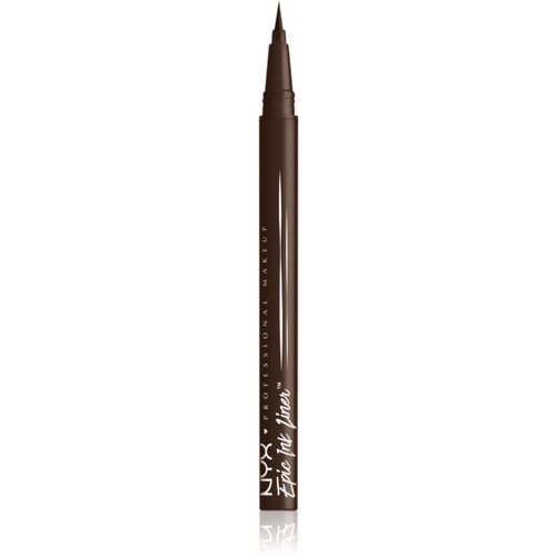 NYX Professional Makeup Epic Ink precizno vodoodporno črtalo odtenek Dark Chocolate 1 ml Slike