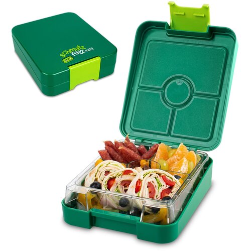 Klarstein schmatzfatz easy, kutija za ručak, 4 pretinca, 18 x 15 x 5 cm (&amp;Scaron; x V x D) Slike