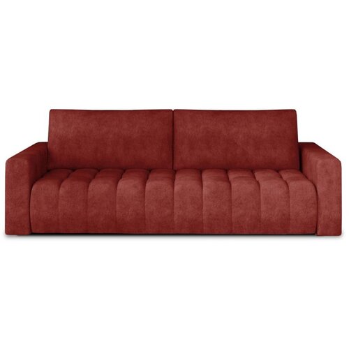 ELTAP Crvena baršunasti sklopiva/s prostorom za odlaganje sofa 247 cm Lazaro – Cijene