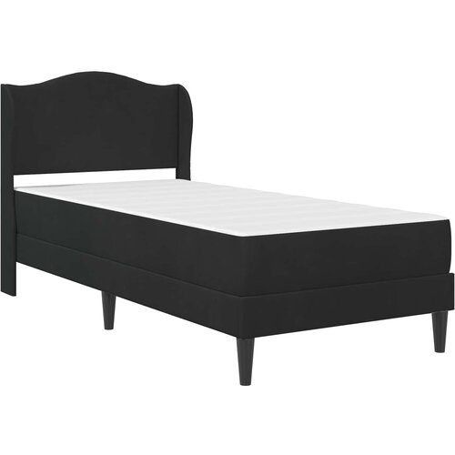  Krevetna konstrukcija s uzglavljem Crna 90 x 200 cm Bar&amp;scaron;un Slike