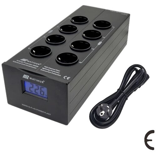 vinshle AC Power Filter Surge Protection, MATIHUR M-TR80, EU Outlets, EU vtič, M-TR80, (5000207289) Cene