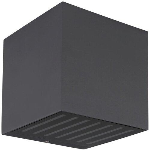 Globo Vanjska zidna svjetiljka Illi (6 W, D x &amp;Scaron; x V: 10 x 10 x 10 cm, Antracit, IP54) Slike