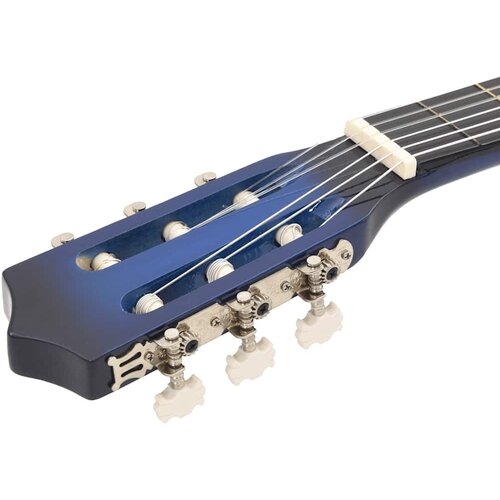  Klasična gitara Western s prorezom i 6 žica plava 38 &amp;quot; Slike