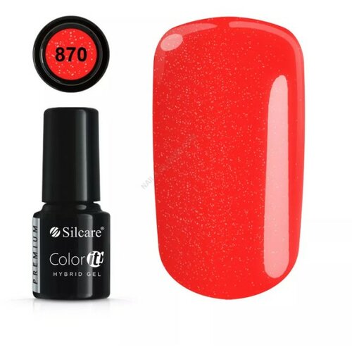 Silcare color IT-870 trajni gel lak za nokte uv i led Slike