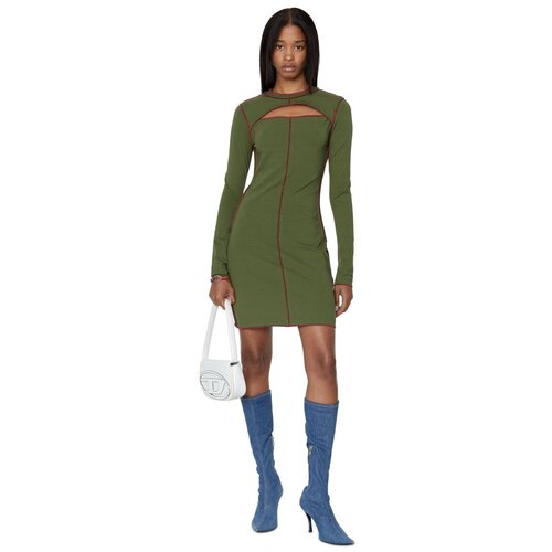 Diesel Dress - D-TINEST DRESS green Slike