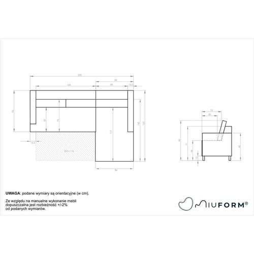 Miuform Temno siva raztegljiva/s prostorom za shranjevanje kotna sedežna garnitura (desni kot/z ležalnikom) Scandic Lagom &amp;ndash; Slike