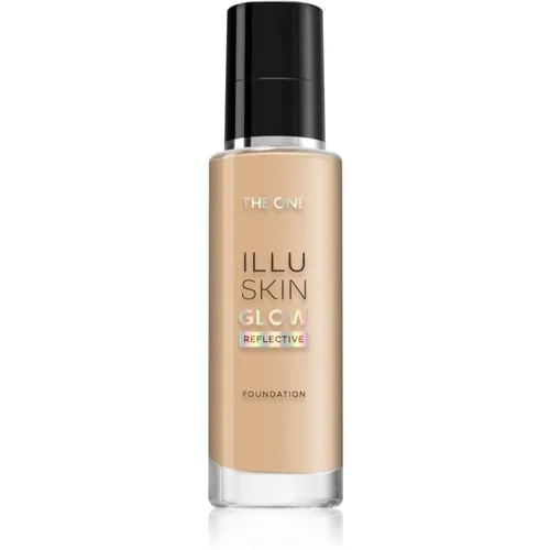 Oriflame The One IlluSkin posvjetljujući puder nijansa Beige Warm 30 ml