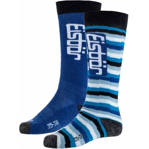 Eisbär JR SKI COMFORT 2PACK Dječje skijaške čarape, plava, veličina