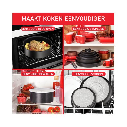 Tefal PONEV 28 CM INGENIO UNLIMITED, L7630632, ODSTRANLJIV ROČAJ, INDUKCIJA, THERMOSIGNAL - INDIKATOR TOPLOTE Slike