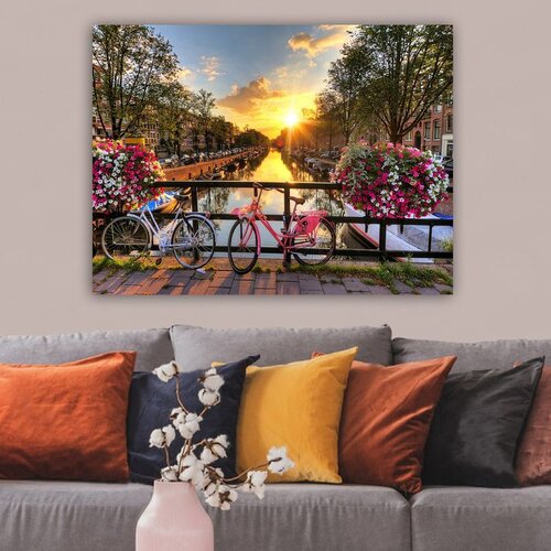 WALLXPERT Multikolorna Dekorativna Platna Slika 70 x 100 cm Cene