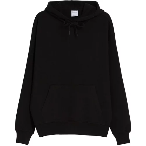Bershka Sweater majica crna