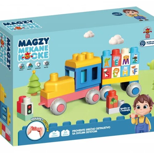 Magaza Magzy sr mekane kocke 30pcs vozic Cijene