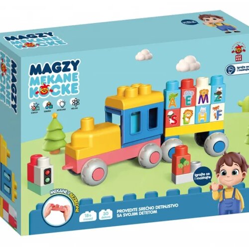 Magaza Mekane kocke za bebe Vozić 30 kom 55745 Cene