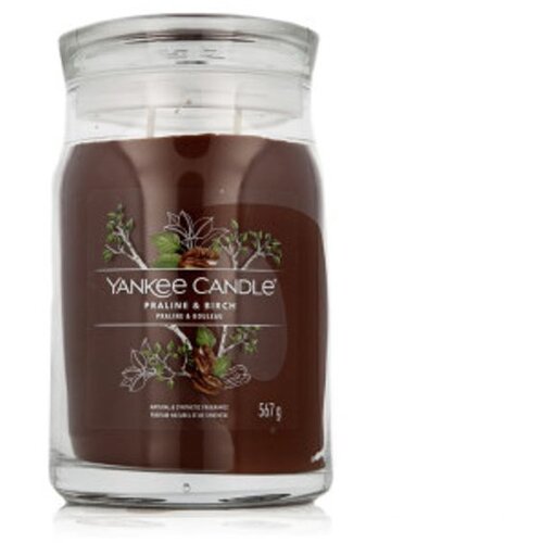 Yankee Candle Praline &amp;amp; Birch di&amp;scaron;eča sveča 567 g Slike