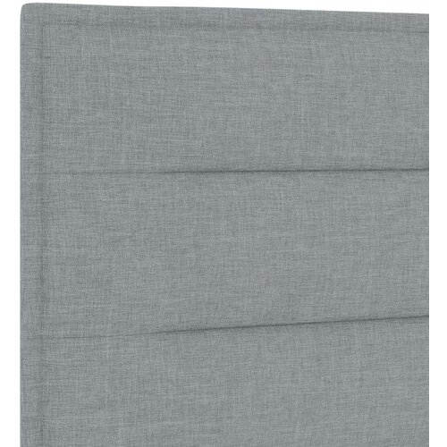 VidaXL naslon za glavu svjetlosivi tkanina 80 x 7 x 78 cm Slike