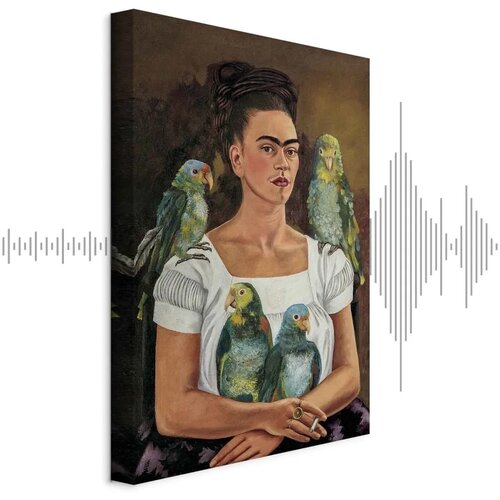  Slika - Frida Kahlo – Me and My Parrots 40x60 Akustična Cene