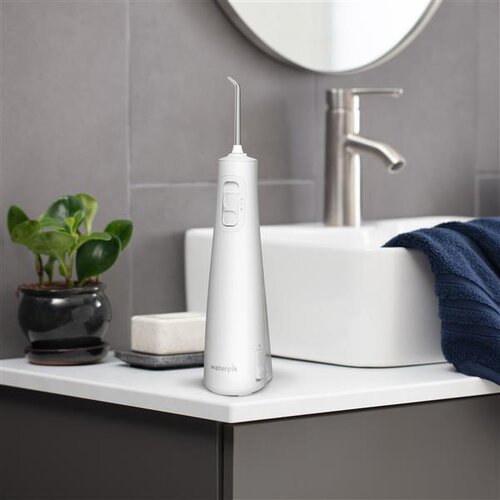 Waterpik Pulse brezžična prenosna zobna prha + 2 nastavka Slike
