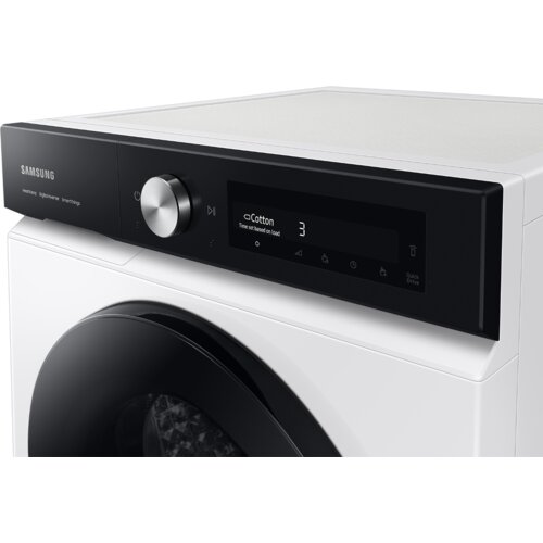 Samsung DV90BB7445GES7 ma&amp;scaron;ina za su&amp;scaron;enje ve&amp;scaron;a sa toplotnom pumpom i ai dry funkcijom, 9kg, a+++, dubina 60cm, bela sa crnim vratima Slike