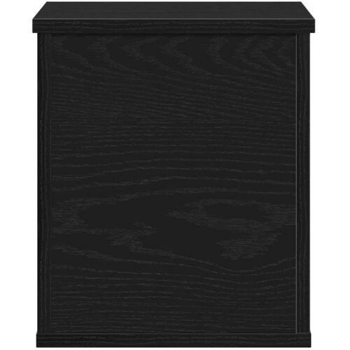  Kutija za spremanje s pohranom Crni hrast 30 x 35 x 35 cm Slike