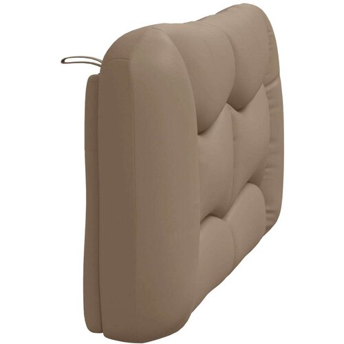  Jastuk za uzglavlje boja cappuccina 140 cm od umjetne kože Slike